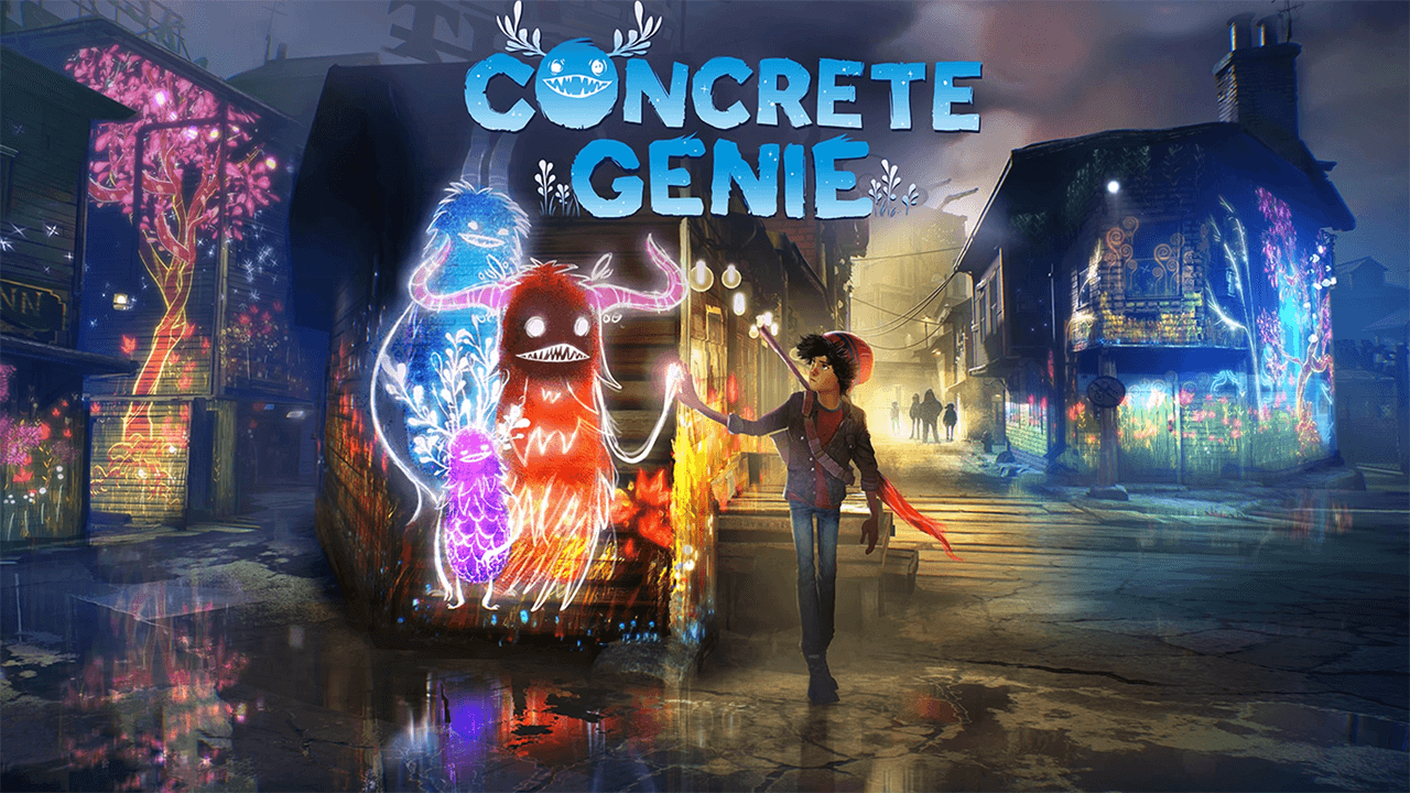 Concrete Genie's PS4 cover art