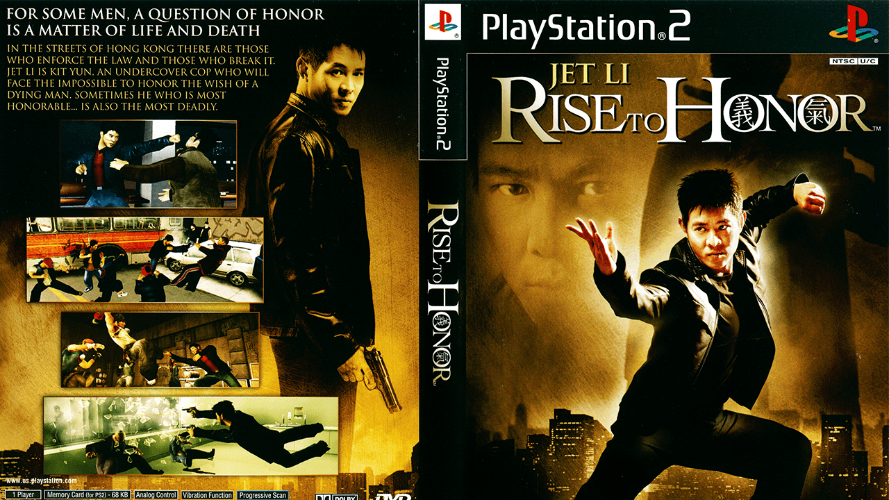Jet Li PS2 cover art